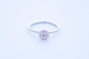 REEF ring  - Sterling Silver | w. morganite