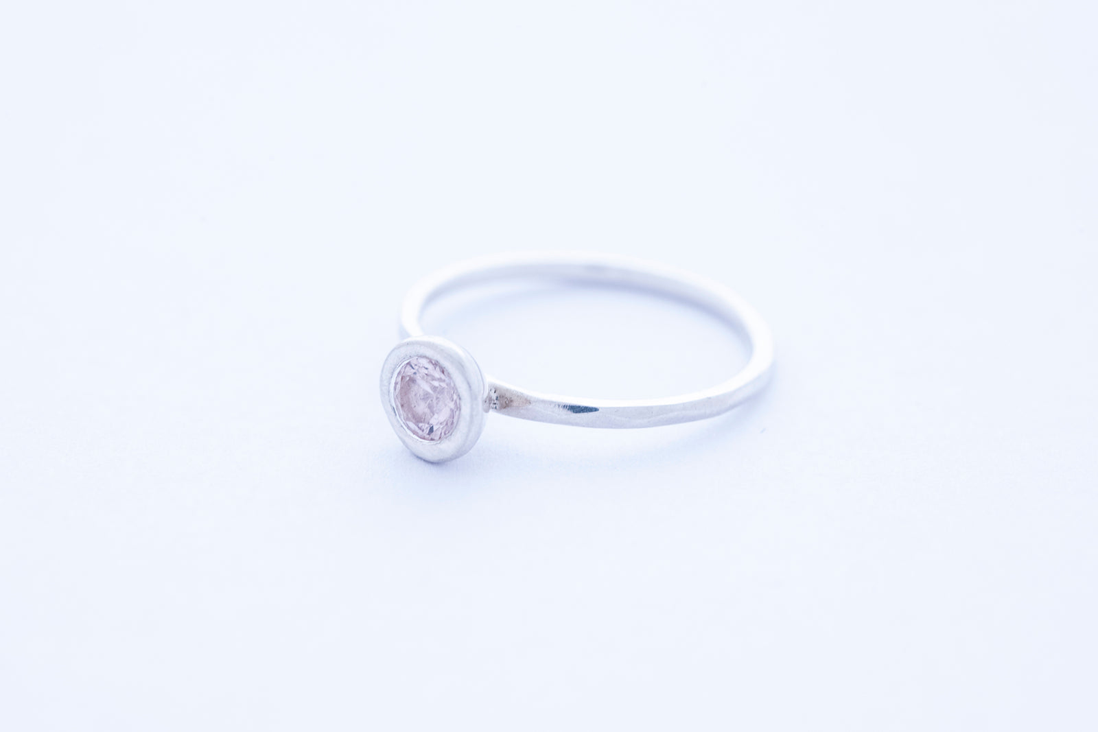 REEF ring  - Sterling Silver | w. morganite