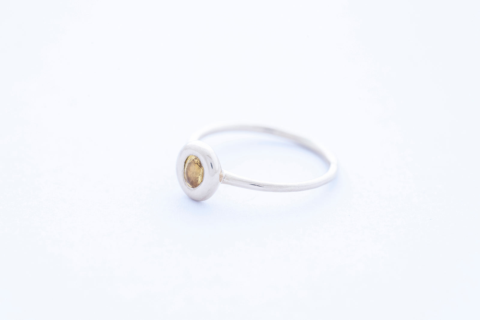 REEF ring - 14K yellow gold w. citrine