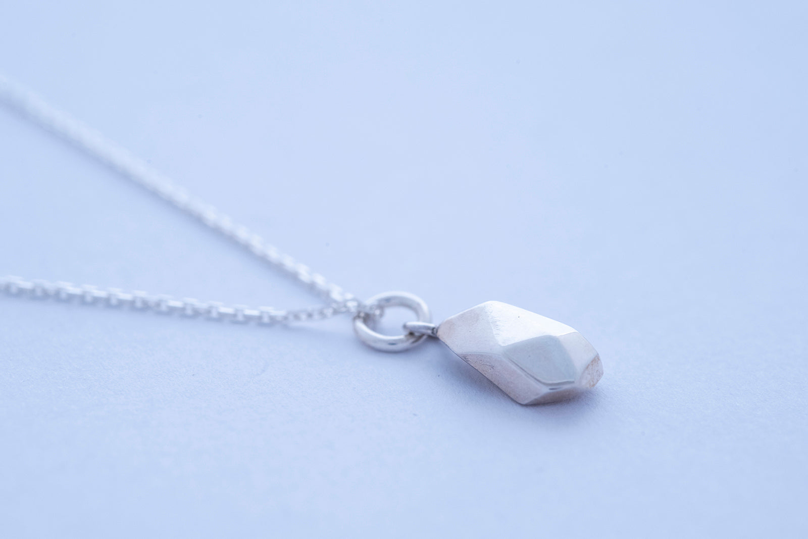 FAZETTE “S” necklace - Sterling Silver #1