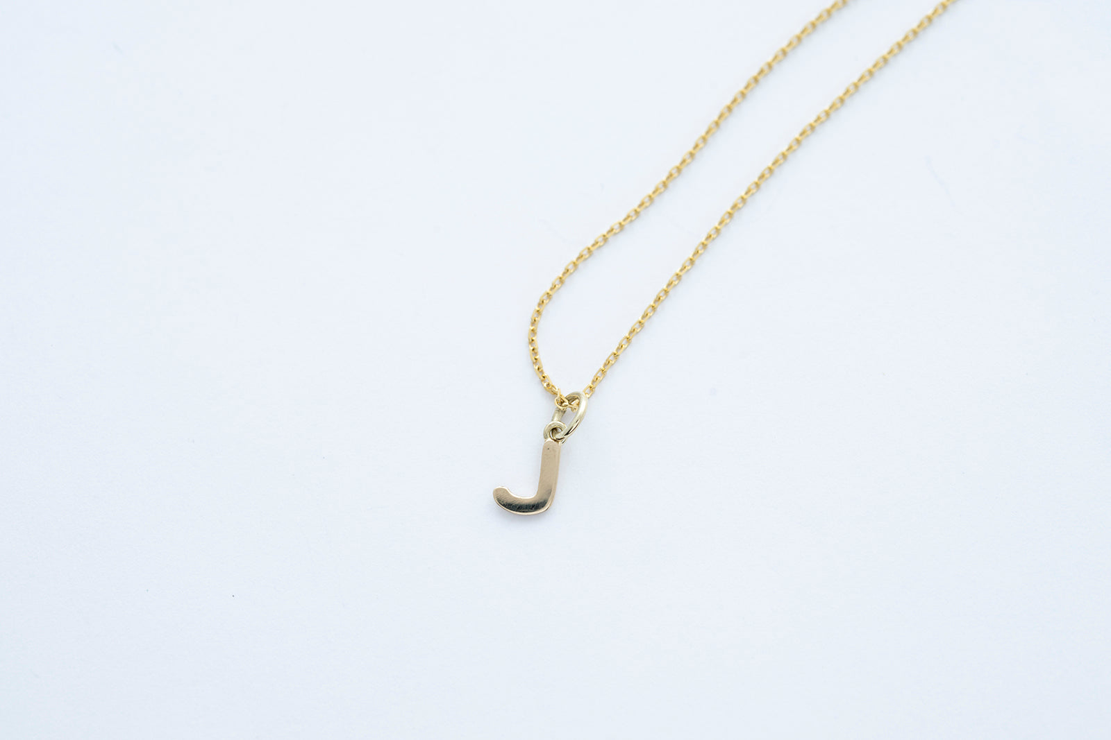 INITIALS Letter Pendants #1 - 14K Yellow Gold