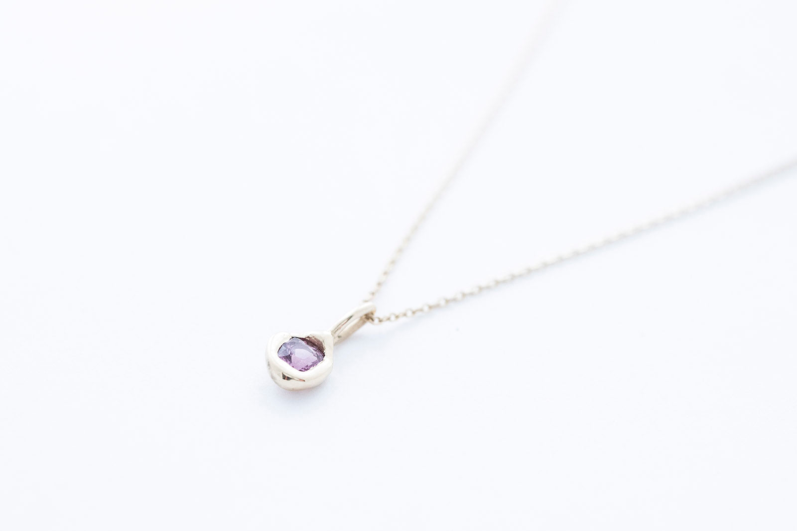 SUCRÉ necklace - 14K yellow gold w. spinel #1