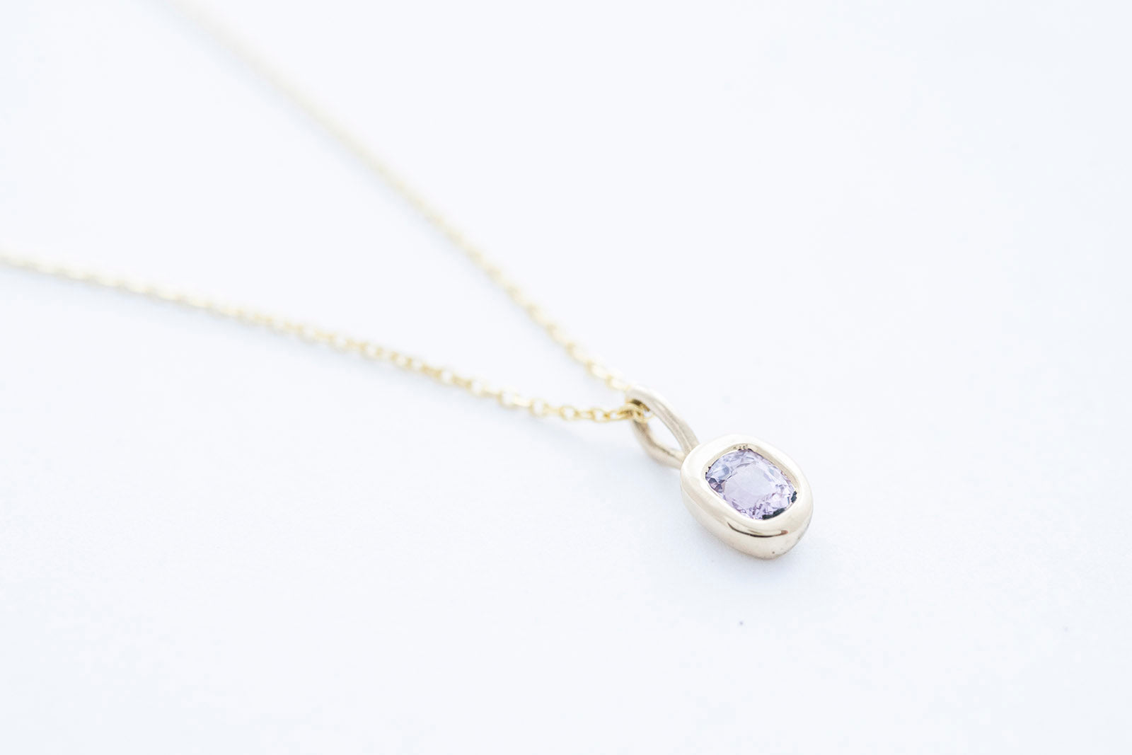 SUCRÉ necklace - 14K yellow gold w. spinel #2