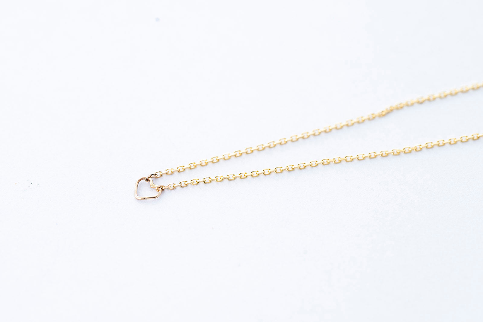 ECO D'AMORE necklace - Heart - 14K yellow gold