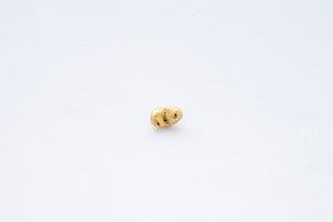 SPARK STUD SINGLE earring - 14K yellow gold - shiny