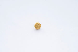 SPARK STUD SINGLE earring - 14K yellow gold - matte