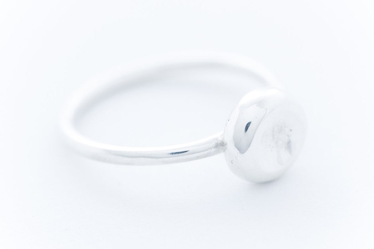 PEBBLE ring "S"- Sterling Silver