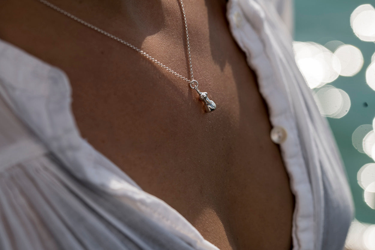 TREASURE necklace - No.2 | w. diamond