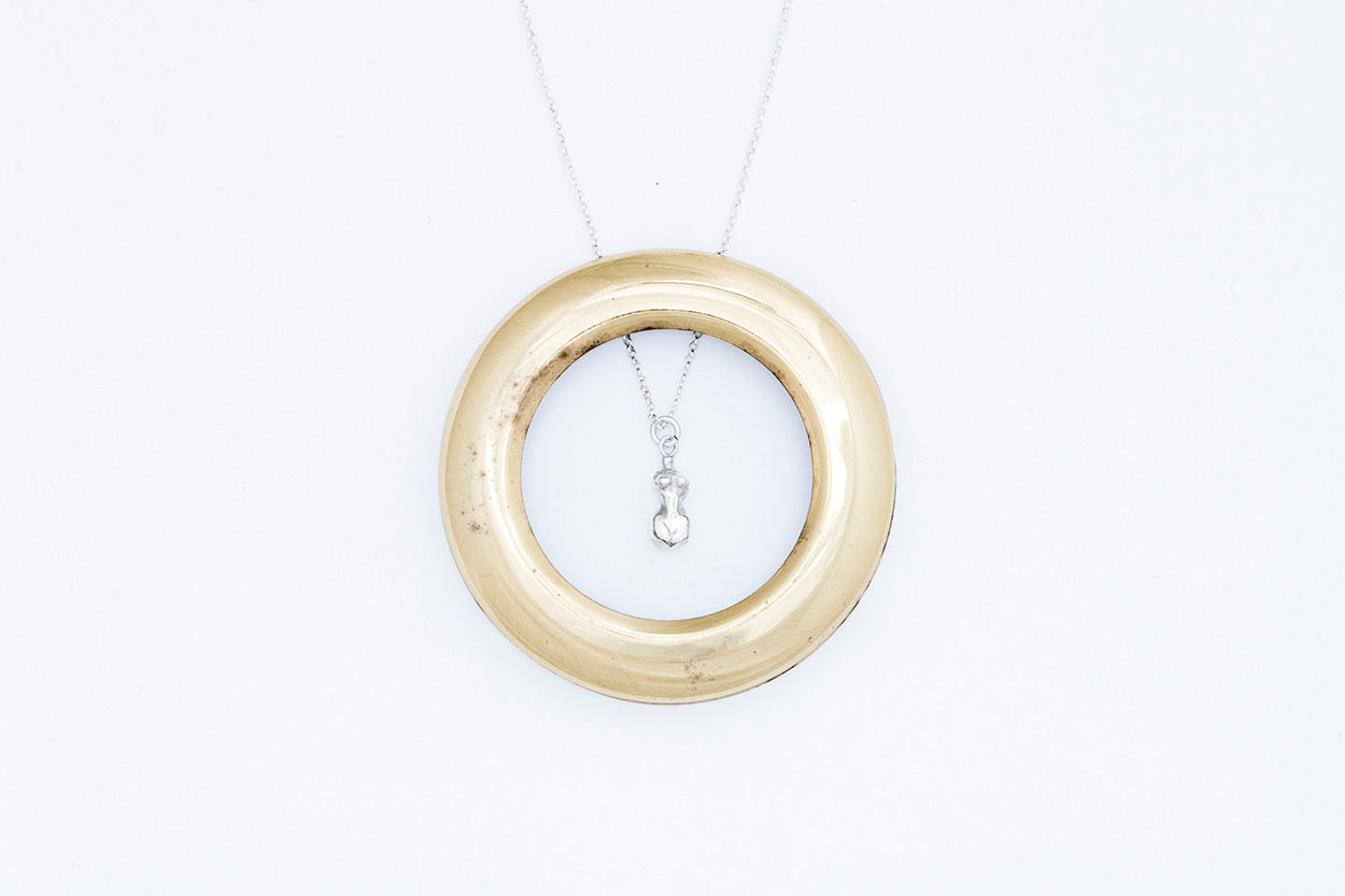 TREASURE necklace - No.2 | w. diamond
