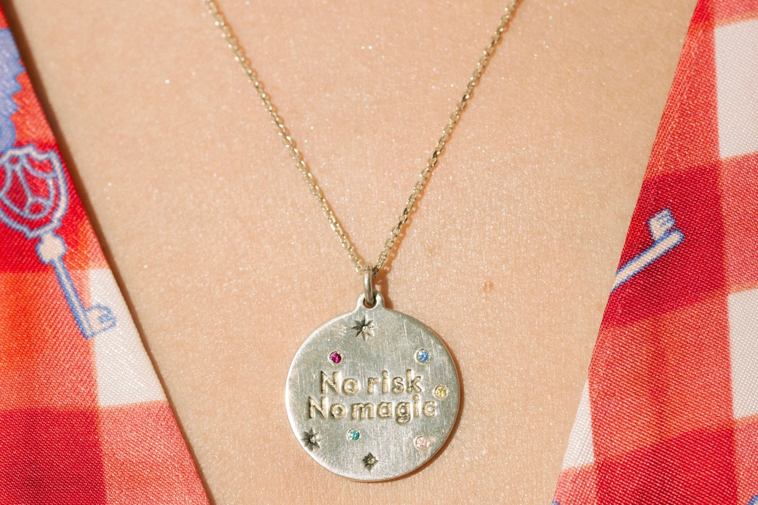 NO RISK necklace | DORIVISY X ANNA DAUBNER