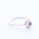 FAZETTE GEM ring | 14K rose gold w. pink morganite