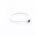 FAZETTE SOLITAIRE ring | 14K rose gold w. iolite