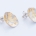 EGGSHELL stud earrings "Small"