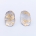 EGGSHELL stud earrings "Large" #2