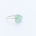 OCEAN GLASS ring - 14K yellow gold