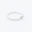 FAZETTE SOLITAIRE ring w. yellow citrine