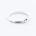 FAZETTE SOLITAIRE ring | w. dark pink diamond