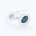 REEF DOUBLE ring  - Sterling Silver | w. tourmaline and corundum