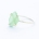 OCEAN GLASS ring - 14K yellow gold