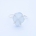 OCEAN GLASS ring - 14K white gold - white
