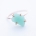 OCEAN GLASS ring - 14K rose gold - blue