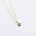 'SMERA necklace - 14K yellow gold with emerald stone #2