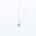 'SMERA necklace - 14K yellow gold with emerald stone #5
