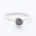 REEF ring - 14K yellow gold w. black diamond