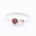 REEF DOUBLE ring - 14K yellow gold | w. garnet and sapphire
