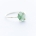 OCEAN GLASS ring - 14K yellow gold