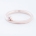 FAZETTE SOLITAIRE ring | 14K rose gold w. pink diamond