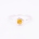 REEF ring - Sterling Silver w. yellow sapphire