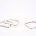 PURE ring - 14K yellow gold w. black diamonds