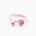 REEF DOUBLE ring - 14K rose gold | w. morganite and diamond