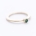 FAZETTE SOLITAIRE ring | 14K yellow gold w. emerald | large