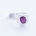 REEF DOUBLE ring  - Sterling Silver | w. tourmaline and sapphire