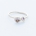 REEF DOUBLE ring - 14K yellow gold | w. morganite and sapphire