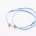 STRING BRACELET - Deluxe 14K gold | blue string