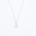 PEBBLE necklace | 14K rose gold - small pendant