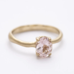 dorivisy arany gyűrű morganit