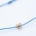 STRING rose gold karkötő - világoskék