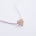 STRING rose gold karkötő - rózsaszín