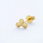 bauble single stud arany fülbevaló