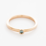 harmony rose gold kék gyémánt