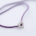 STRING ezüst karkötő – lila