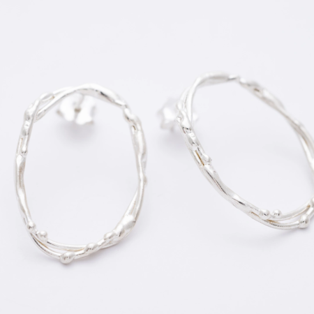 dorivisy.com- ezüst fülbevaló