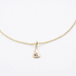 arany nyaklánc fekete gyémánt