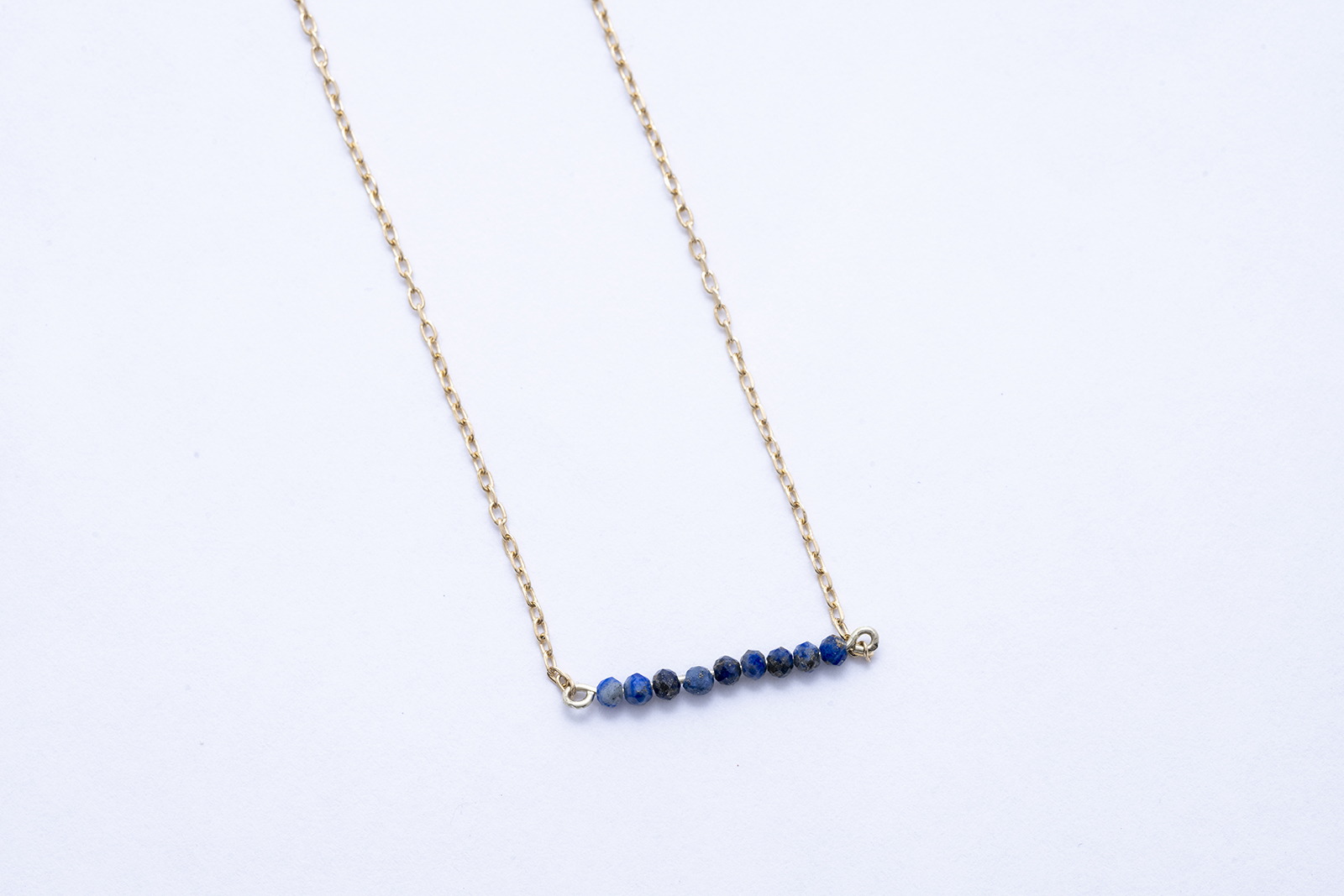 ETERNAL arany nyaklánc – lapis lazuli